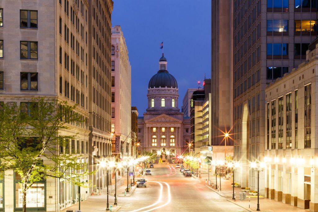 Indianapolis capitol capital